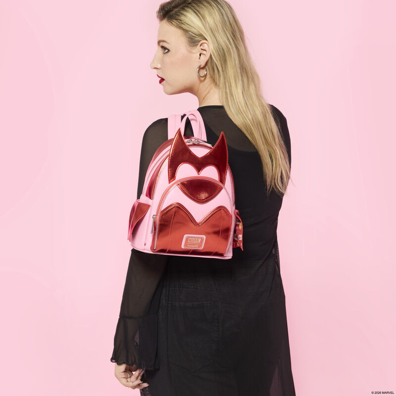 Scarlet Witch Wanda Cosplay Light-Up Mini Backpack LFlifestyle2 view 3